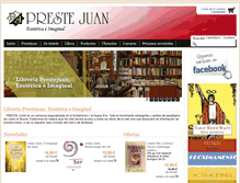 Tablet Screenshot of prestejuan.com
